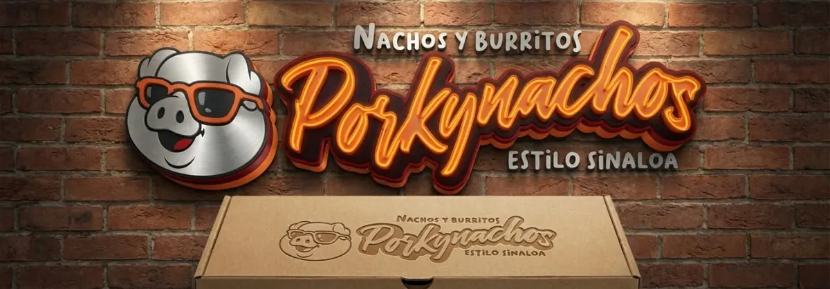 Combo Porky: Nachos Porky, un burrito y una bebida. El favorito para dos.
